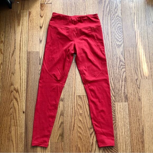 Sweaty Betty Power 7/8 Workout Leggings Cardinal Red Rare Women’s Size S NWT - Picture 3 of 10